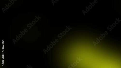 Yellow light leaks abstract background loop	