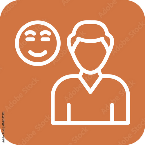 Amused Icon Style
