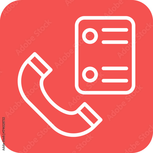 Phone Survey Icon Style