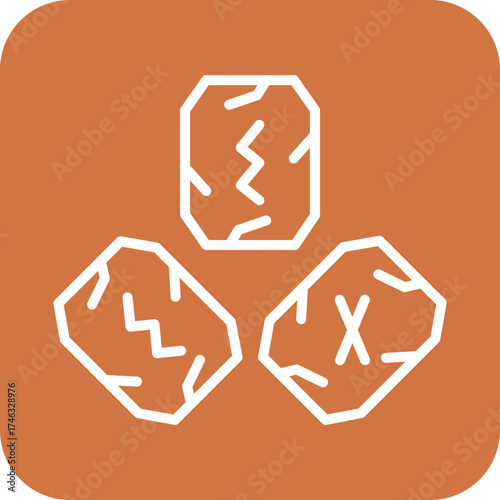 Rune Stones Icon Style
