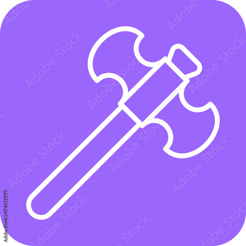 Viking Axe Icon Style
