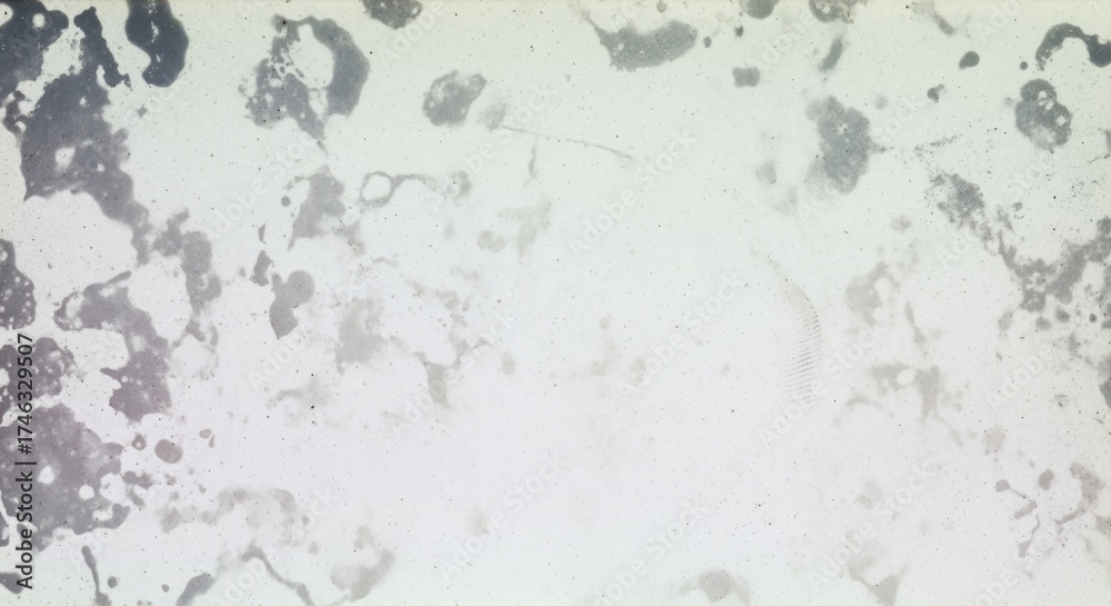 Obraz premium Abstract grey and white grunge texture with subtle stains and spots