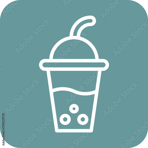 Soft Drink Icon Style
