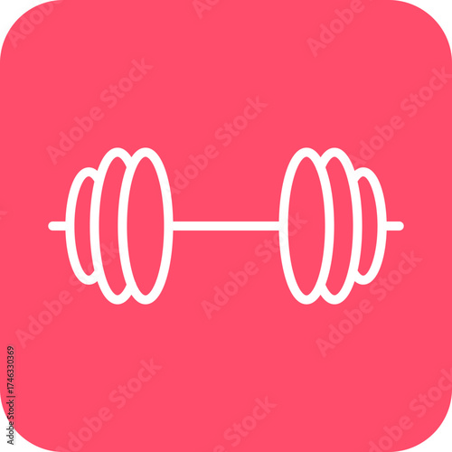 Barbell Icon Style