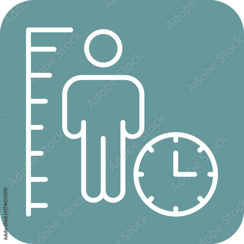 Body Mass Index Icon Style