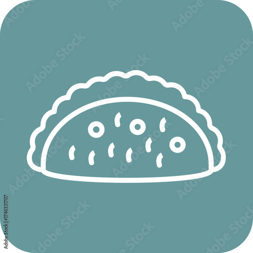 Empanada Icon Style