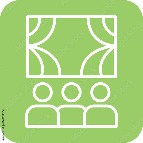 Auditorium Icon Style