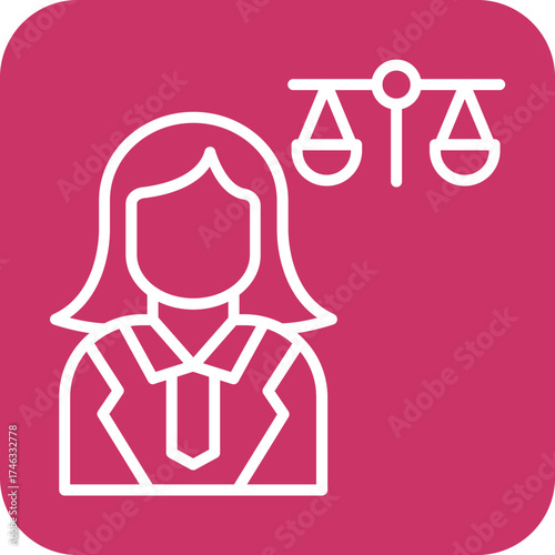 Defendant Female Icon Style
