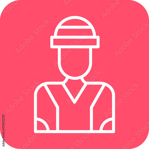 Criminal Male Icon Style