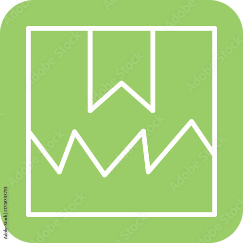 Damaged Package Icon Style