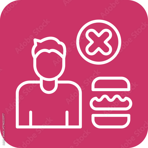 Eating Disorder Icon Style