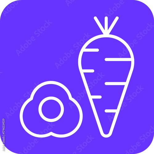 Lchf Diet Icon Style