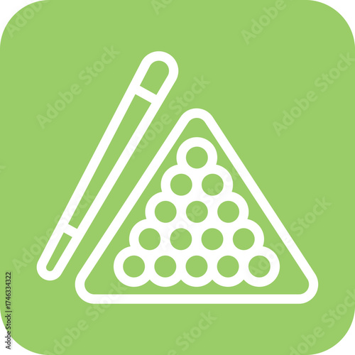 Billiards Icon Style