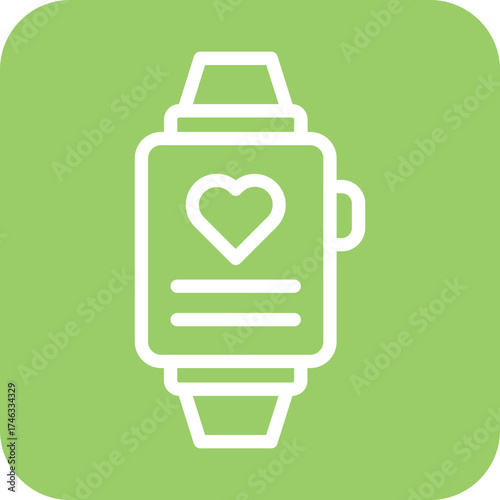Fitness Tracker Icon Style