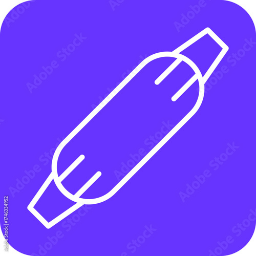 Neon Lamp Icon Style