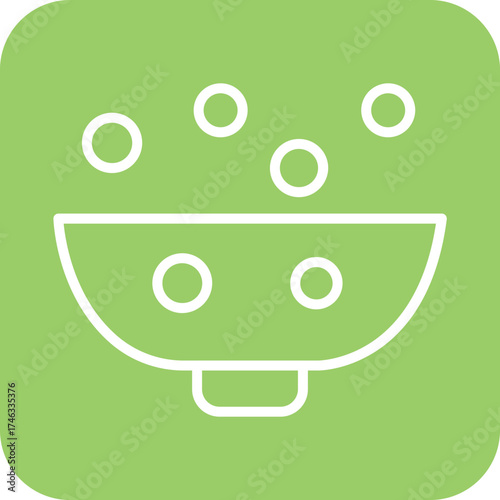Evaporating Dish Icon Style