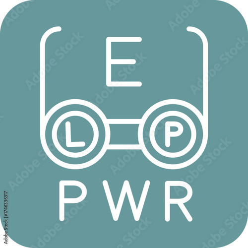 Medical Optometry Icon Style