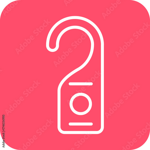 Door Hanger Icon Style