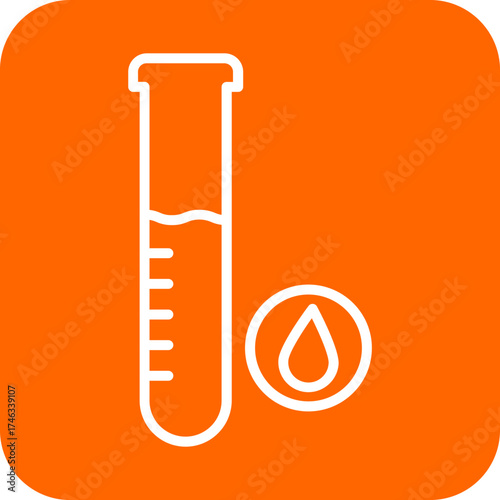 Blood Samples Icon Style