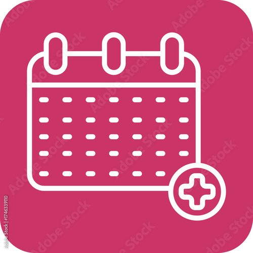 Medical Appointment Icon Style