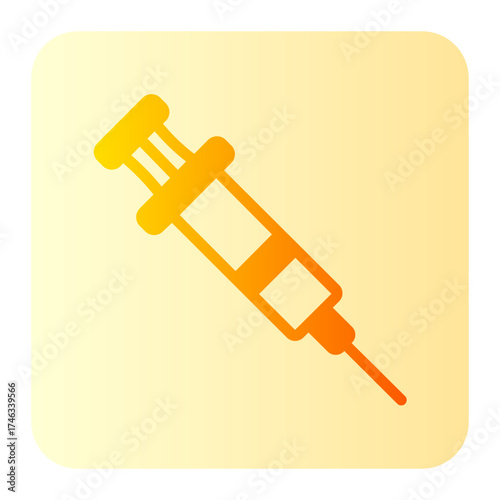 injection gradient icon