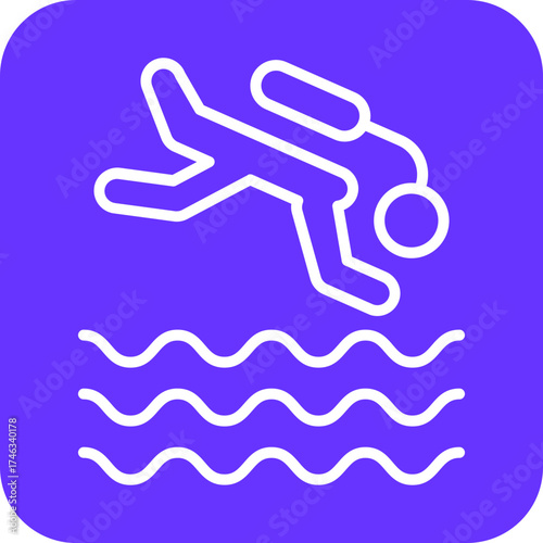 Freediving Icon Style