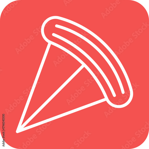 Kiteboarding Icon Style