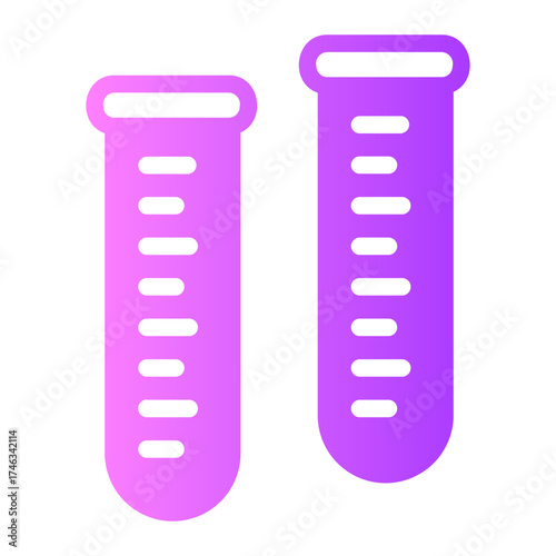 test tube gradient icon