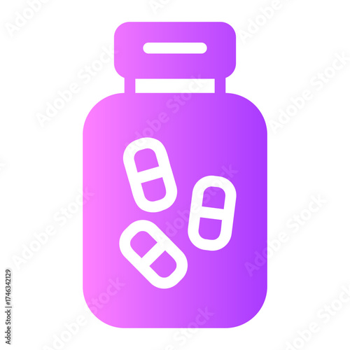 vitamin gradient icon