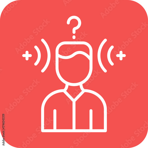 Auditory Hallucination Icon Style