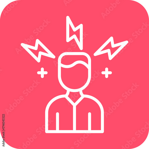 Panic Attack Icon Style