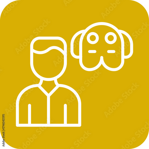 Animal Hoarding Icon Style