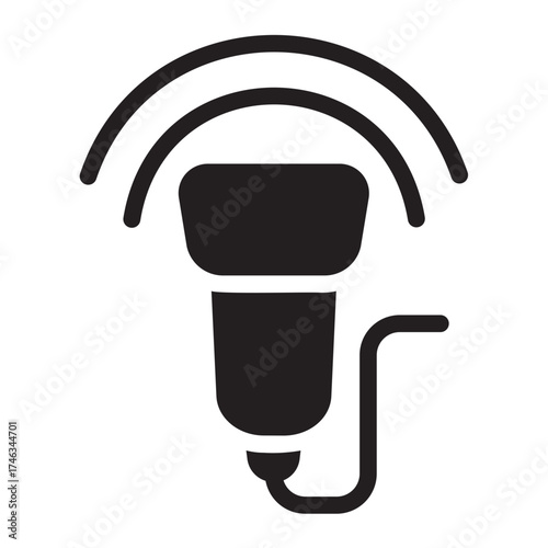 probe glyph icon