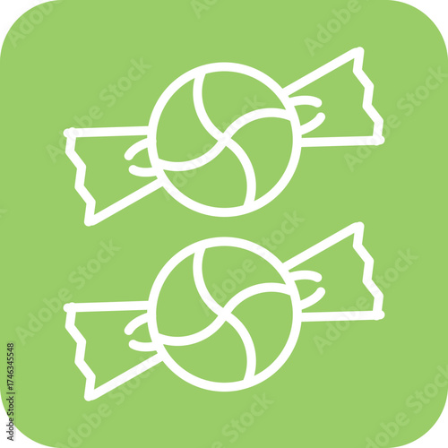 Candies Icon Style