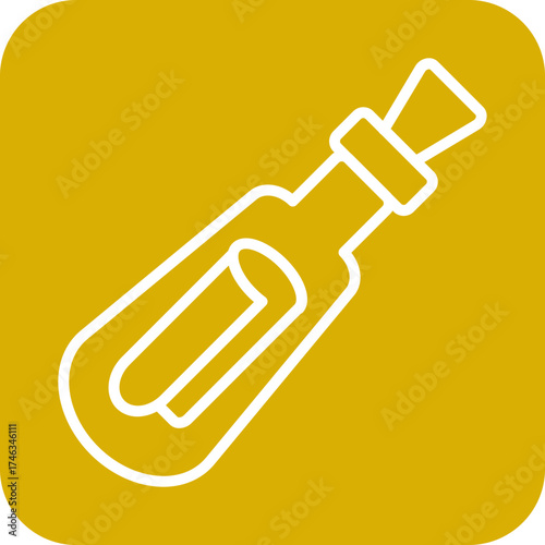 Message In Bottle Icon Style