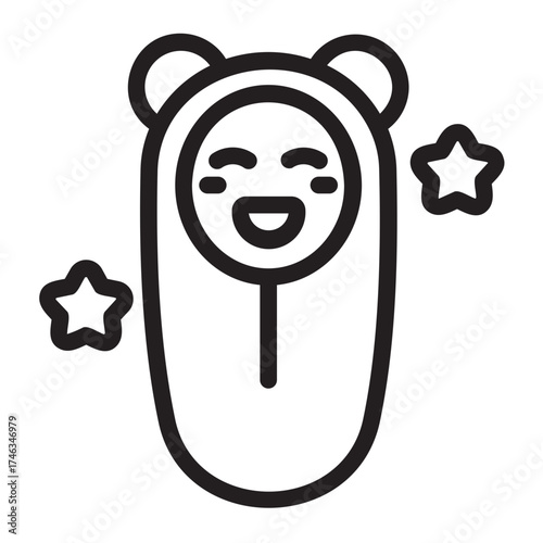 smile line icon