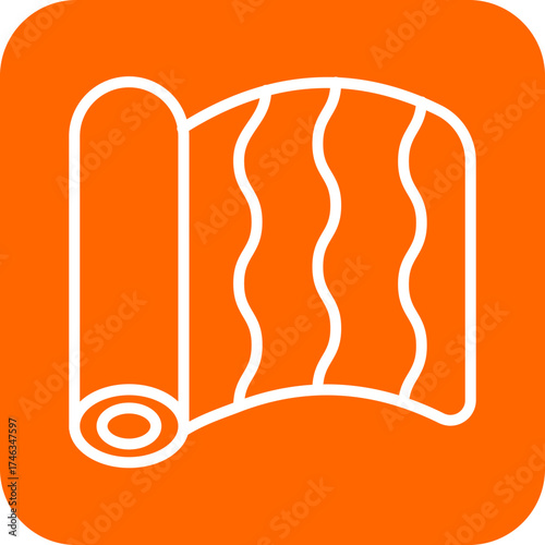 Decorative Textile Icon Style