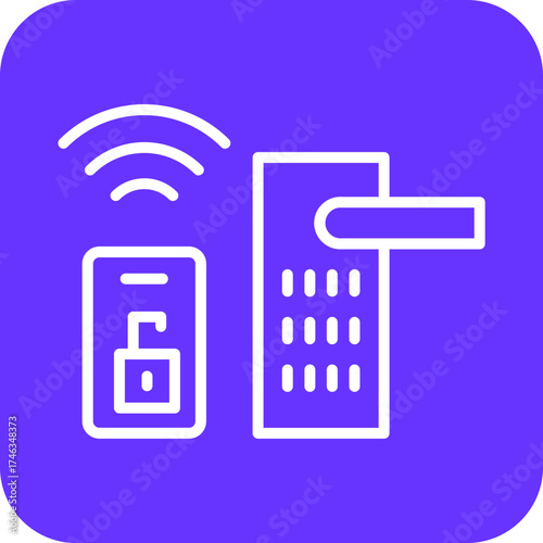 Smart Lock Icon Style