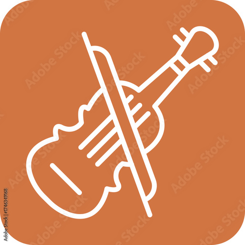Violin Icon Style
