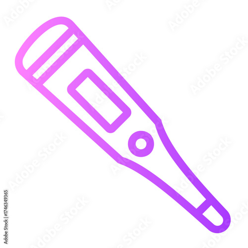 thermometer gradient icon