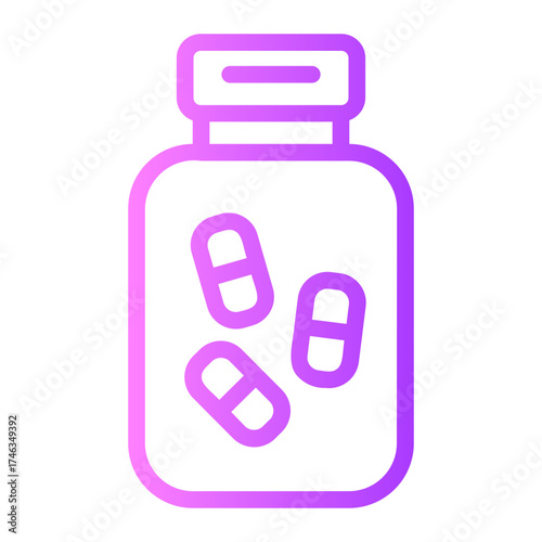 vitamin gradient icon