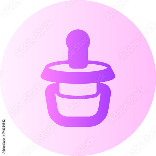 pacifier gradient icon