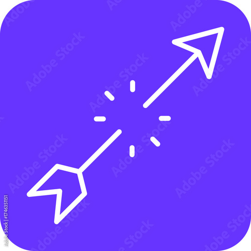 Broken Arrow Icon Style