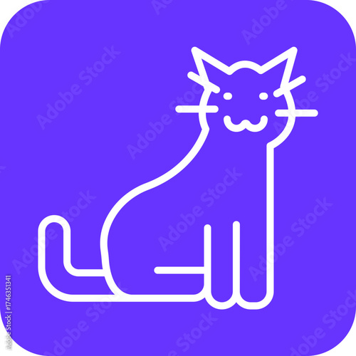 Cat Icon Style
