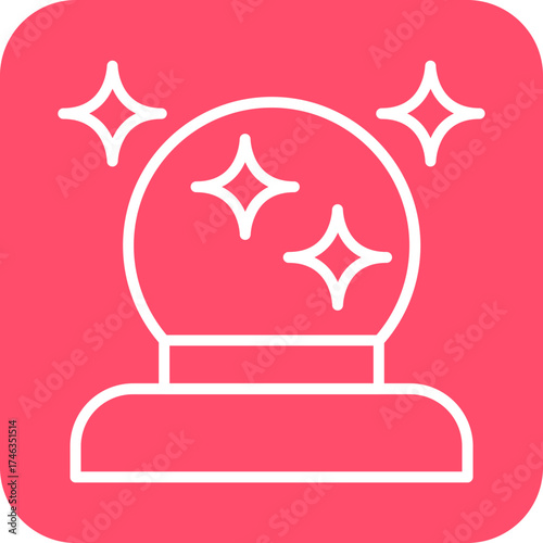 Crystal Ball Icon Style