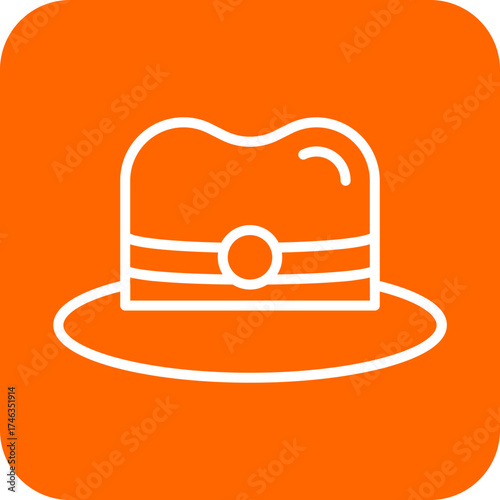 Men Hat Icon Style