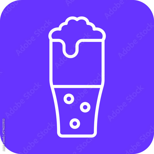 Pint of Beer Icon Style