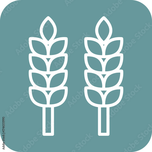 Wheat Icon Style