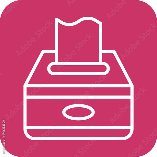 Napkins Icon Style