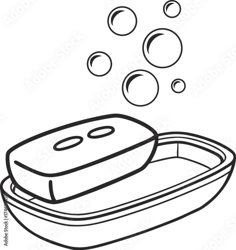 vector illustration of a fish
